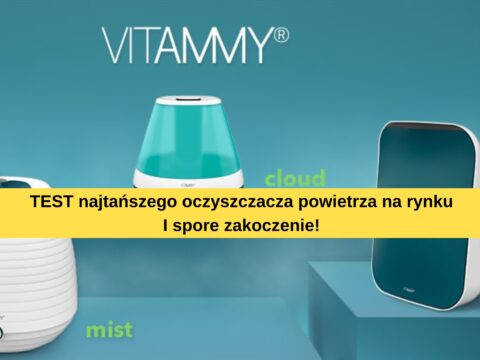 Vitammy Air+ – test najtańszego oczyszczacza na rynku